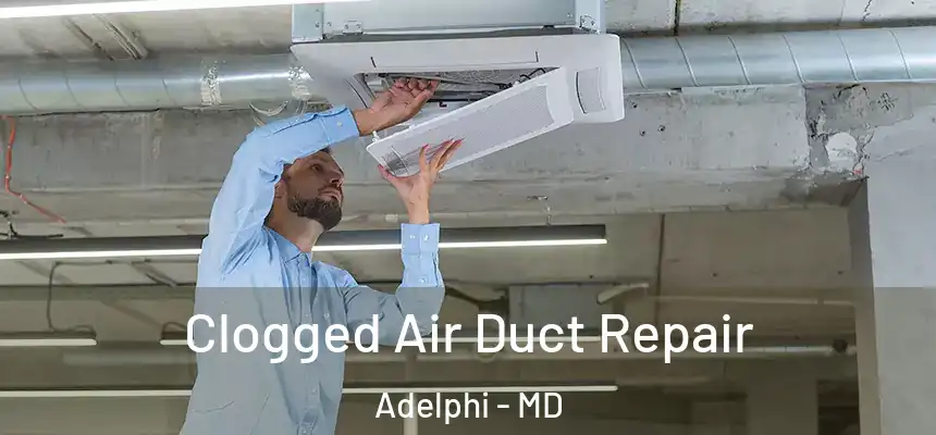  Clogged Air Duct Repair Adelphi - MD